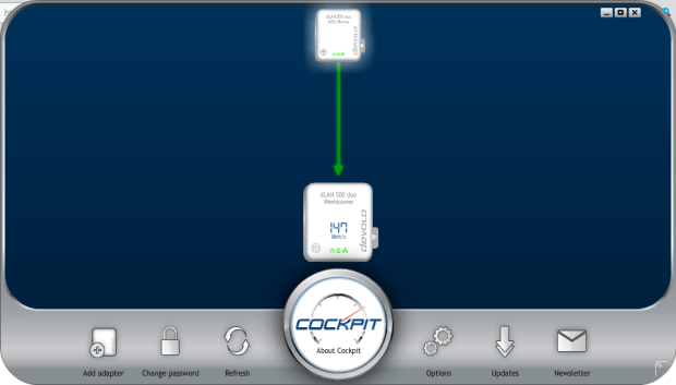 internet via stopcontact