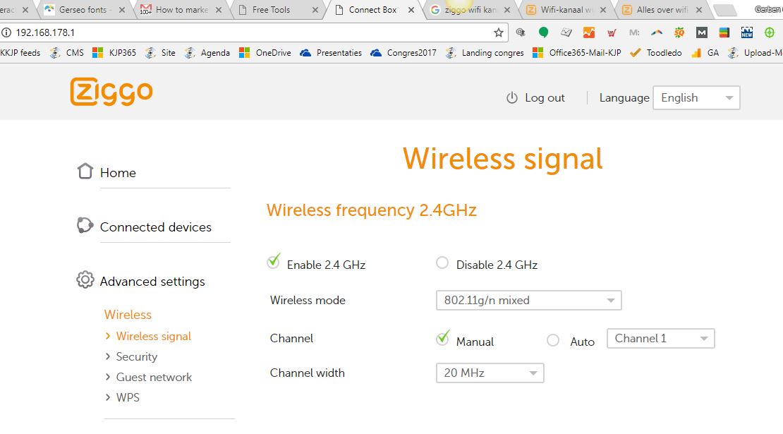 wifi ziggo